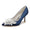 Women's Silk Satin With Flower Rhinestone Closed Toe Stiletto Heel Evening Shoes