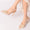 Women's Silk Satin With Bowknot Lace Closed Toe Stiletto Heel Wedding Shoes