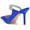 Women's Silk Satin With Ankle Strap Rhinestone Lace Closed Toe Stiletto Heel Wedding Shoes