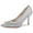 Women's Stiletto Heel Silk Satin With Rhinestone Closed Toe Evening Shoes