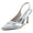 Women's Silk Satin With Stiletto Heel Closed Toe Wedding Shoes