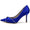 Women's Silk Satin Closed Toe With Rhinestone Stiletto Heel Evening Shoes