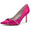 Women's Silk Satin Closed Toe With Rhinestone Stiletto Heel Evening Shoes