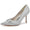 Women's Silk Satin With Closed Toe Rhinestone Stiletto Heel Evening Shoes