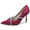 Women's Rhinestone With Silk Satin Closed Toe Stiletto Heel Evening Shoes