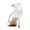 Women's Silk Satin With Ankle Strap Rhinestone Closed Toe Stiletto Heel Party Shoes