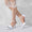 Women's Silk Satin With Ankle Strap Closed Toe Stiletto Heel Evening Shoes