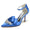 Women's Silk Satin With Ankle Strap Closed Toe Stiletto Heel Evening Shoes