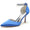 Women's Silk Satin With Ankle Strap Pearl Rhinestone Tassel Closed Toe Stiletto Heel Party Shoes