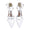 Women's Silk Satin With Ankle Strap Flower Closed Toe Stiletto Heel Wedding Shoes