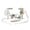 Women's Silk Satin With Ankle Strap Lace-up Pearl Rhinestone Closed Toe Stiletto Heel Evening Shoes