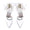 Women's Silk Satin With Pearl Closed Toe Ankle Strap Lace-up Stiletto Heel Wedding Shoes
