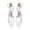 Women's Silk Satin With Ankle Strap Flower Rhinestone Closed Toe Stiletto Heel Wedding Shoes