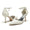 Women's PU With Ankle Strap Closed Toe Stiletto Heel Evening Shoes