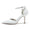 Women's PU With Ankle Strap Closed Toe Stiletto Heel Evening Shoes