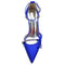 Women's Ankle Strap Silk Satin With Bowknot Rhinestone Closed Toe Stiletto Heel Evening Shoes