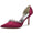 Women's Silk Satin With Pearl Closed Toe Stiletto Heel Evening Shoes