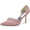 Women's Silk Satin With Pearl Closed Toe Stiletto Heel Evening Shoes