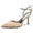 Women's Silk Satin With Rhinestone Ankle Strap Closed Toe Stiletto Heel Party Shoes