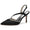 Women's nkle Strap Silk Satin Rhinestone Closed Toe Stiletto Heel Evening Shoes