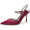Women's Ankle Strap Rhinestone Closed Toe Silk Satin With Stiletto Heel Wedding Shoes