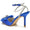Women's Silk Satin Ankle Strap Closed Toe Bowknot Stiletto Heel Wedding Shoes