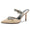 Women's Silk Satin With Ankle Strap Rhinestone Tassel Closed Toe Stiletto Heel Wedding Shoes