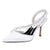 Women's Silk Satin Pearl Closed Toe With Rhinestone Stiletto Heel Evening Shoes