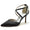 Women's Silk Satin Closed Toe Ankle Strap Stiletto Heel Wedding Shoes