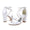 Women's Silk Satin With Ankle Strap Peep Toe Chunky Heel Wedding Shoes