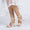 Women's Silk Satin With Ankle Strap Flower Peep Toe Chunky Heel Party Shoes