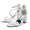 Women's Ankle Strap Flower Peep Toe Silk Satin With Chunky Heel Party Shoes