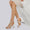 Women's Silk Satin With Ankle Strap Rhinestone Peep Toe Chunky Heel Wedding Shoes