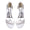 Women's Silk Satin With Peep Toe Ankle Strap Chunky Heel Evening Shoes
