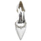 Women's Silk Satin With Rhinestone Closed Toe Chunky Heel Evening Shoes