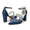 Women's Silk Satin Ankle Strap Rhinestone Closed Toe Chunky Heel Wedding Shoes