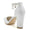 Women's Silk Satin With Ankle Strap Pearl Rhinestone Tassel Closed Toe Chunky Heel Wedding Shoes