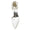Women's Silk Satin With Ankle Strap Pearl Rhinestone Tassel Closed Toe Chunky Heel Wedding Shoes