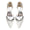 Women's Silk Satin With Closed Toe Ankle Strap Chunky Heel Evening Shoes With Rhinestone