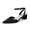 Women's Silk Satin With Closed Toe Ankle Strap Chunky Heel Evening Shoes