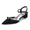 Women's Silk Satin With Closed Toe Ankle Strap Chunky Heel Evening Shoes With Rhinestone & Bowknot