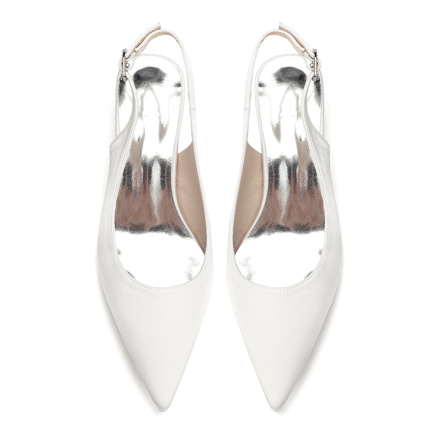 Women's Silk Satin With Closed Toe Ankle Strap Chunky Heel Evening Shoes