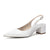 Women's Silk Satin With Closed Toe Ankle Strap Chunky Heel Evening Shoes