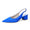 Women's Silk Satin With Closed Toe Ankle Strap Chunky Heel Evening Shoes