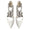 Women's Silk Satin With Closed Toe Ankle Strap Chunky Heel Evening Shoes With Rhinestone