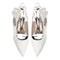 Women's Silk Satin With Closed Toe Ankle Strap Chunky Heel Evening Shoes With 3D Flower