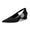 Women's Silk Satin With Closed Toe Ankle Strap Chunky Heel Evening Shoes With 3D Flower