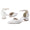 Women's  Silk Satin With Pearl Ankle Strap Closed Toe Chunky Heel Evening Shoes