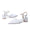 Women's Lace Silk Satin With Ankle Strap Closed Toe Chunky Heel Evening Shoes