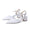 Women's Lace Silk Satin With Ankle Strap Closed Toe Chunky Heel Evening Shoes
